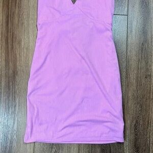 Pink Sleeveless Dress